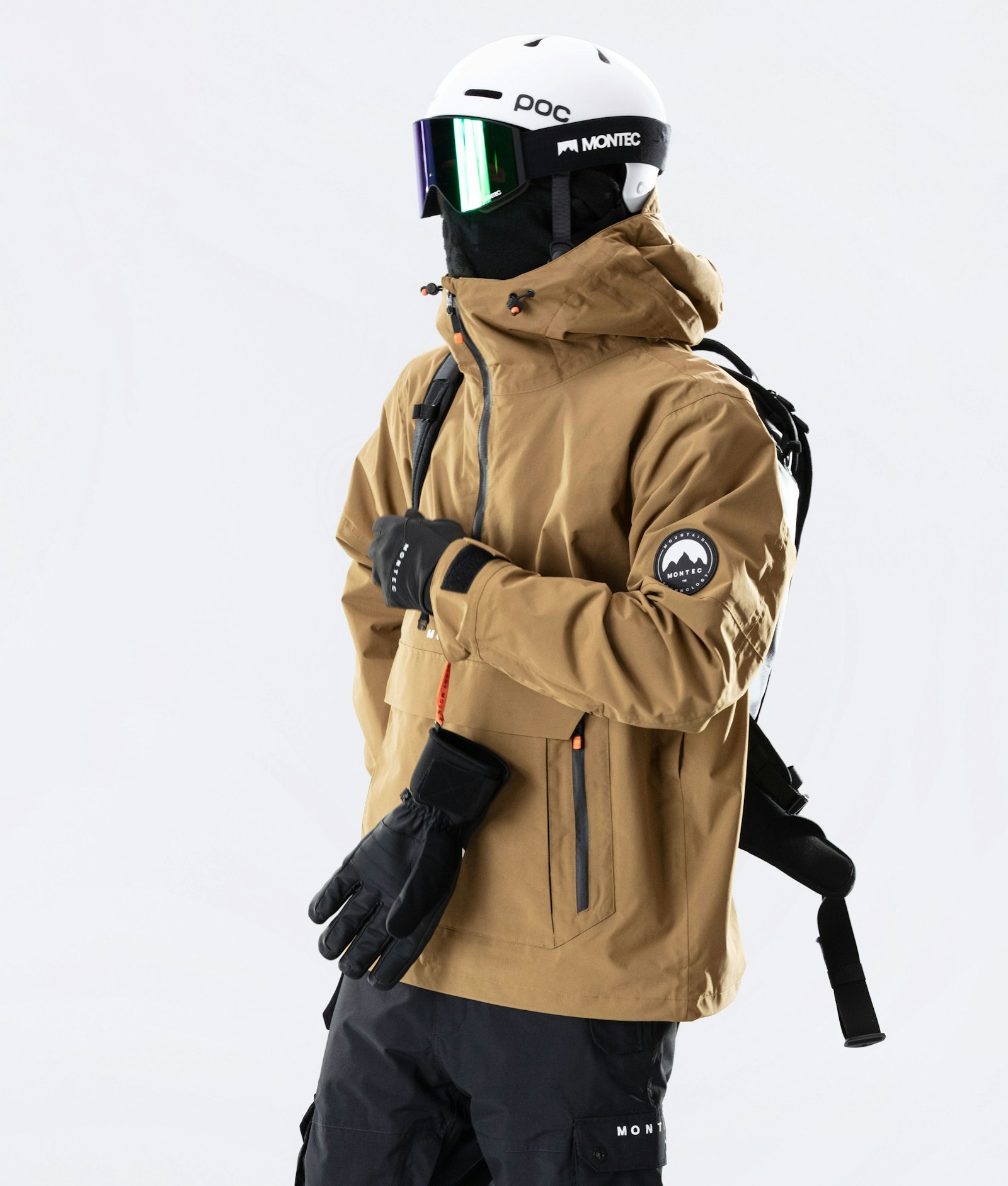 Montec Typhoon 2020 Ski Jacket Men Gold