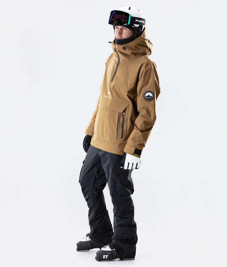 Typhoon 2020 Ski Jacket Men Gold, Image 8 of 9