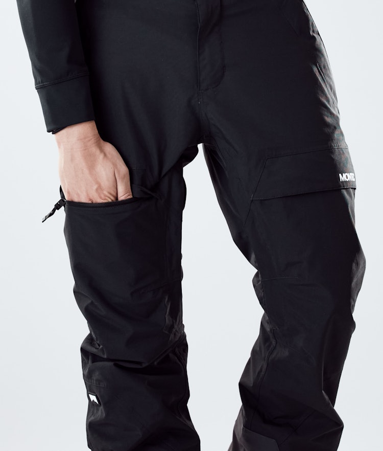 Montec Dune 2020 Spodnie Narciarskie Mężczyźni Black