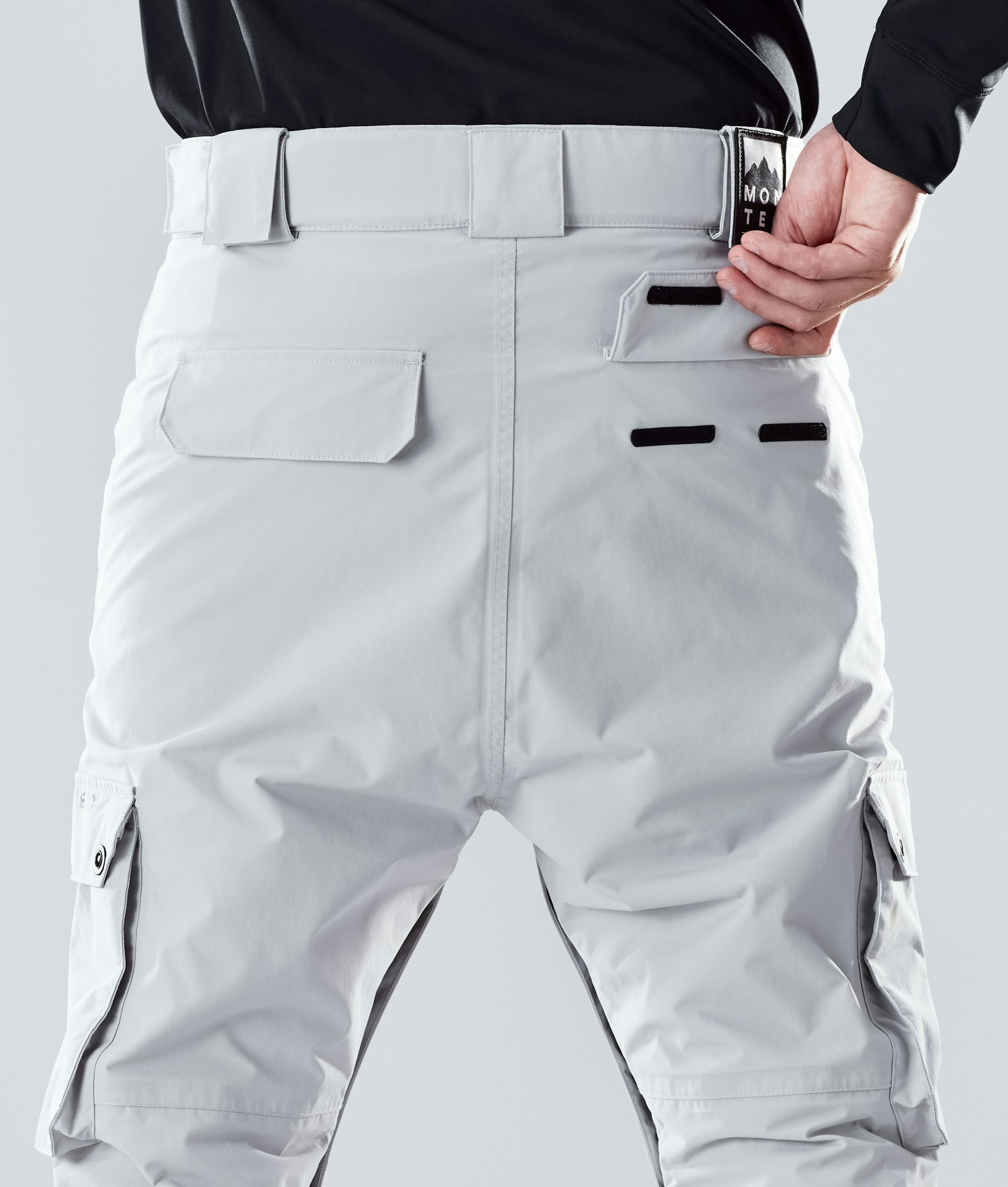 Montec Doom 2020 Spodnie Narciarskie Mężczyźni Light Grey