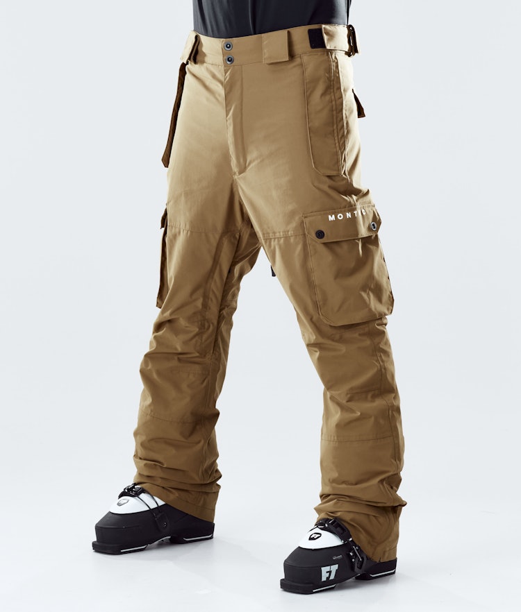 Montec Doom 2020 Spodnie Narciarskie Mężczyźni Gold, Zdjęcie 1 z 6