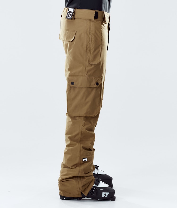 Montec Doom 2020 Pantalon de Ski Homme Gold, Image 2 sur 6