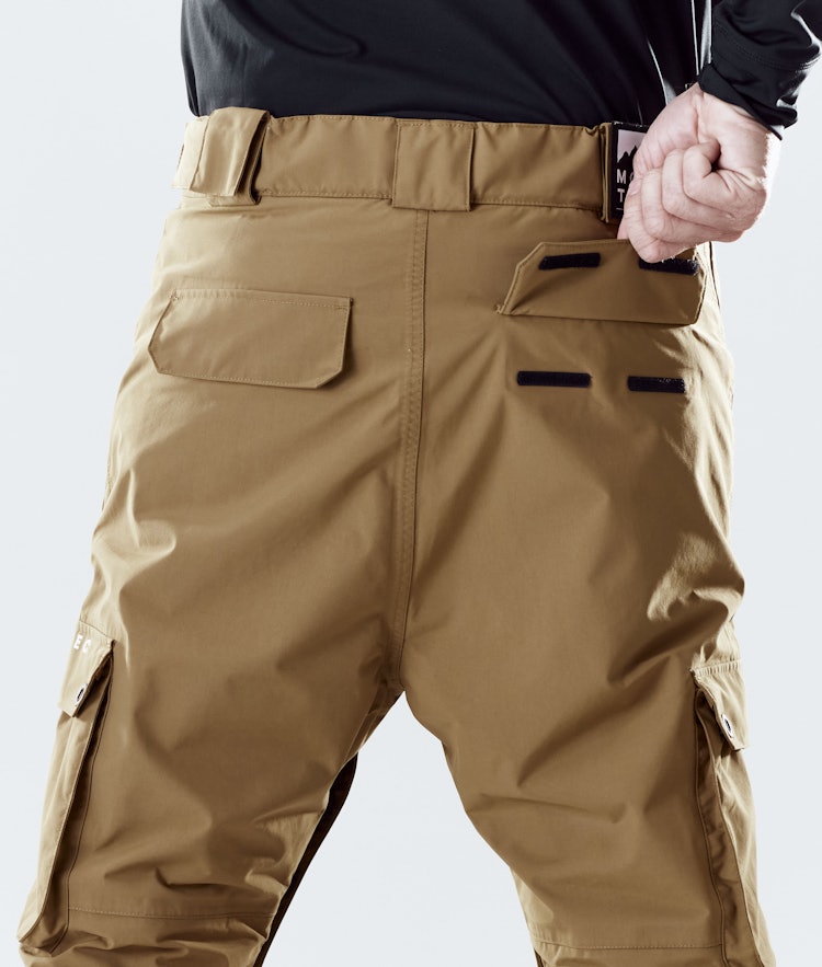Montec Doom 2020 Spodnie Narciarskie Mężczyźni Gold, Zdjęcie 6 z 6