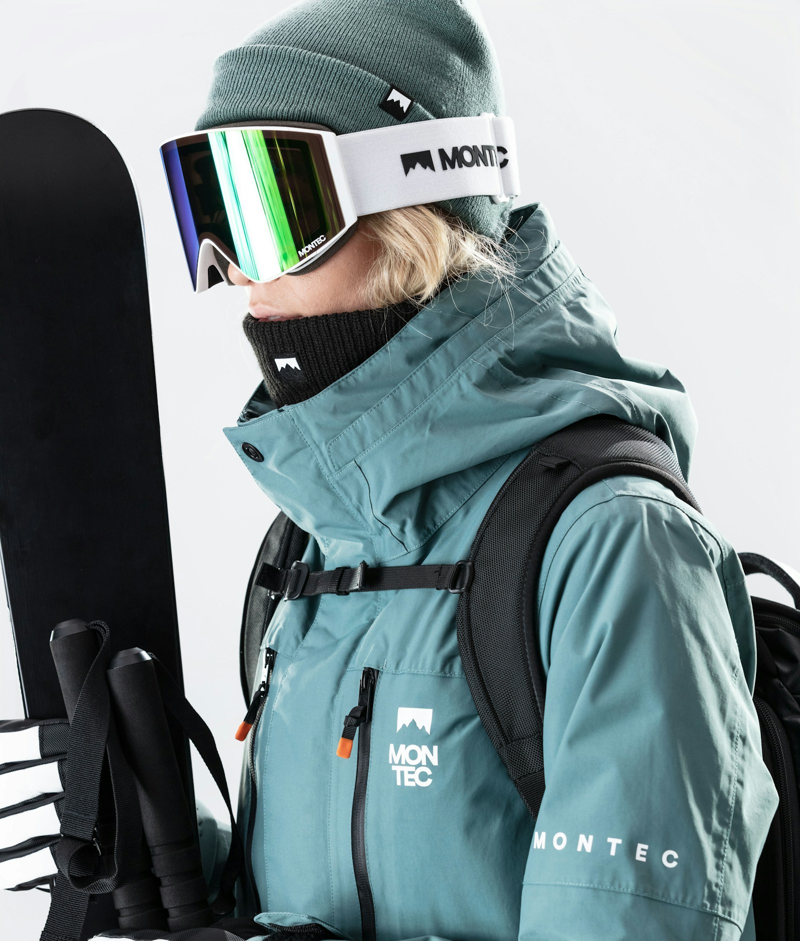 Montec Fawk W 2020 Veste de Ski Femme Atlantic