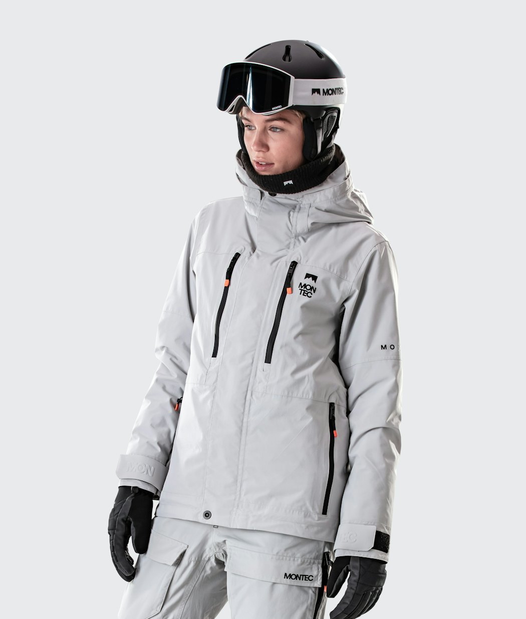 Montec Fawk W 2020 Ski jas Dames Light Grey