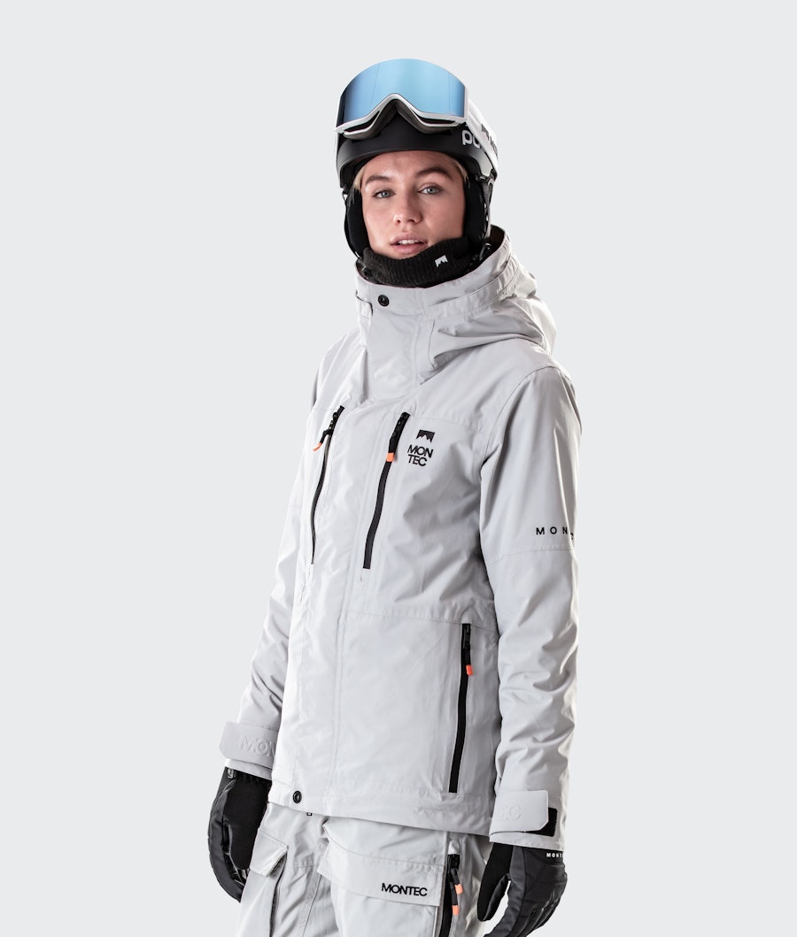 Fawk W 2020 Ski Jacket Women Light Grey