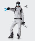 Fawk W 2020 Manteau Ski Femme Light Grey, Image 7 sur 9