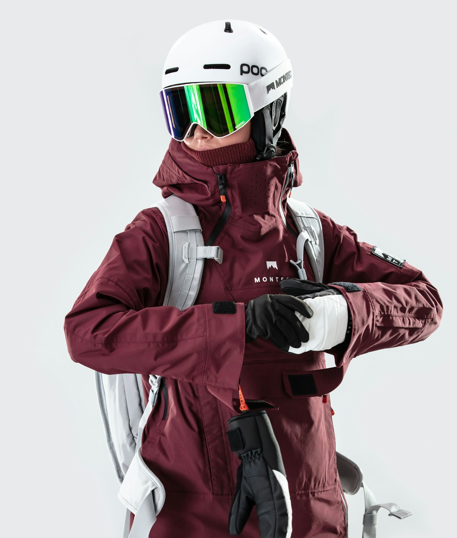 Doom W 2020 Ski Jacket Women Burgundy