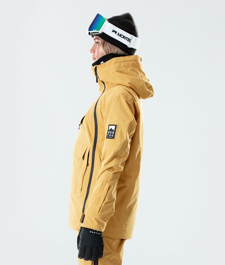 Doom W 2020 Ski Jacket Women Yellow, Image 4 of 9