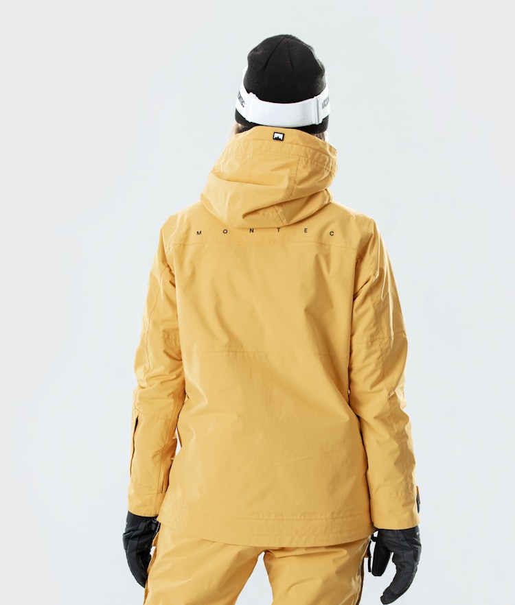 Doom W 2020 Ski Jacket Women Yellow, Image 5 of 9