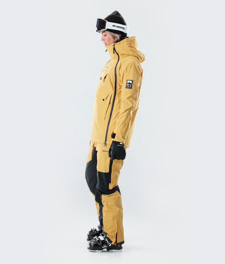 Doom W 2020 Manteau Ski Femme Yellow, Image 8 sur 9