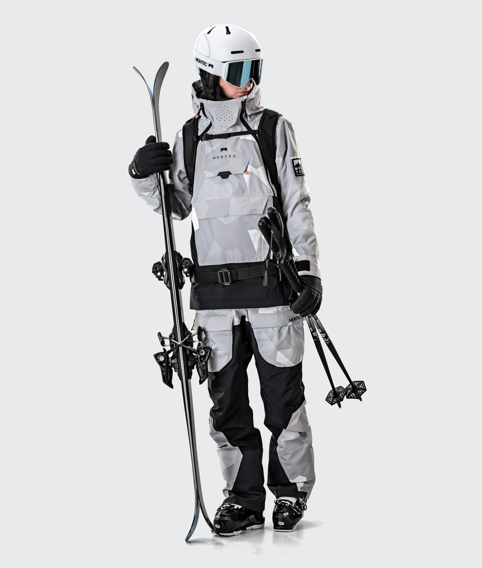 Montec Doom W 2020 Skijacke Damen Snow Camo/Black