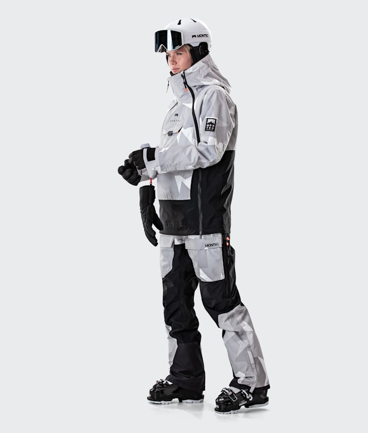 Doom W 2020 Ski Jacket Women Snow Camo/Black, Image 8 of 9