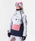Doom W 2020 Ski Jacket Women Light Grey/Pink/Marine