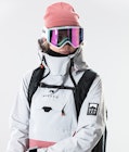Montec Doom W 2020 Veste de Ski Femme Light Grey/Pink/Marine