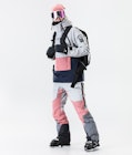 Doom W 2020 Ski jas Dames Light Grey/Pink/Marine, Afbeelding 7 van 10