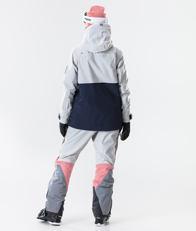 Doom W 2020 Ski Jacket Women Light Grey/Pink/Marine, Image 10 of 10