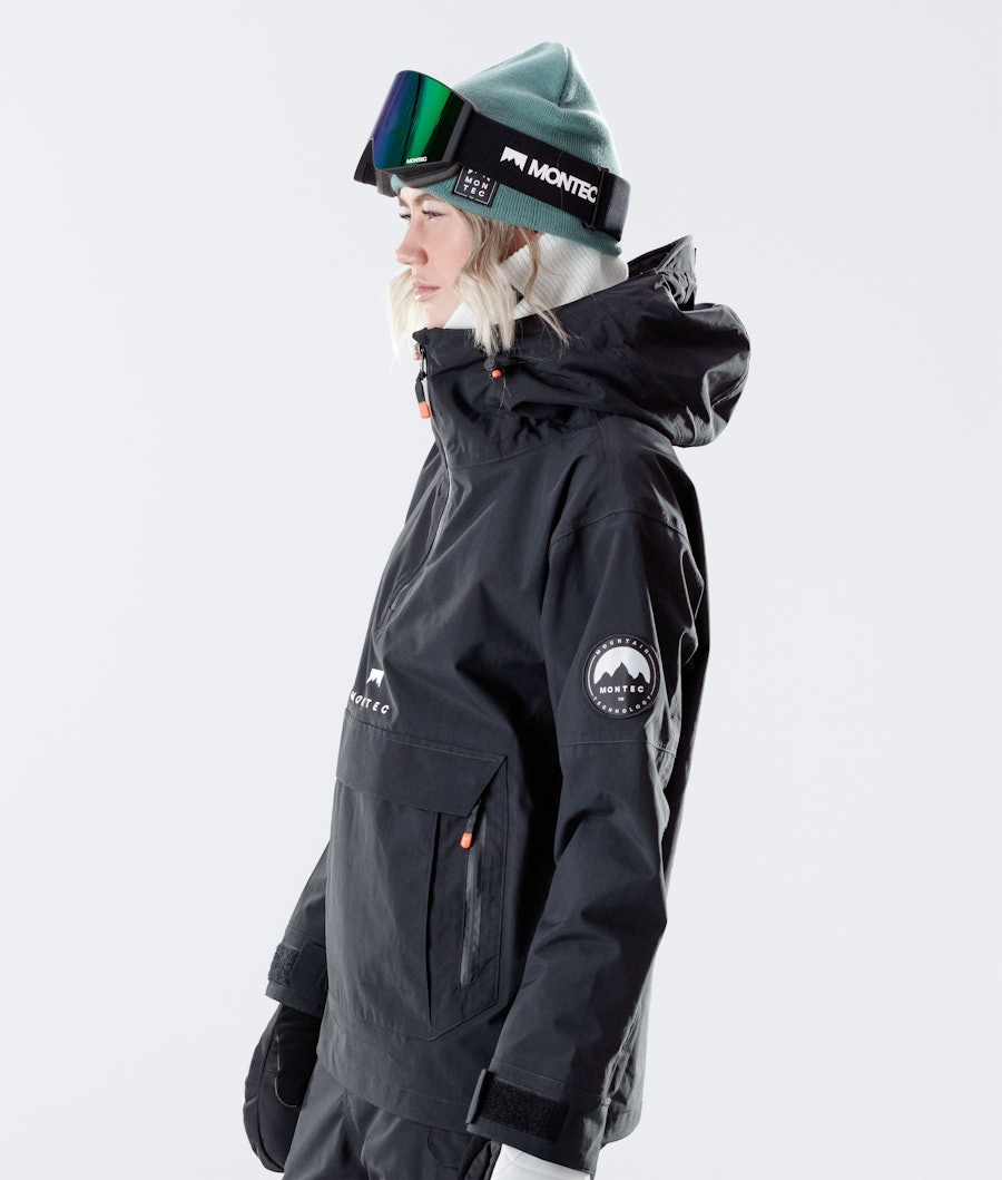 Montec Typhoon W Ski jas Dames Black