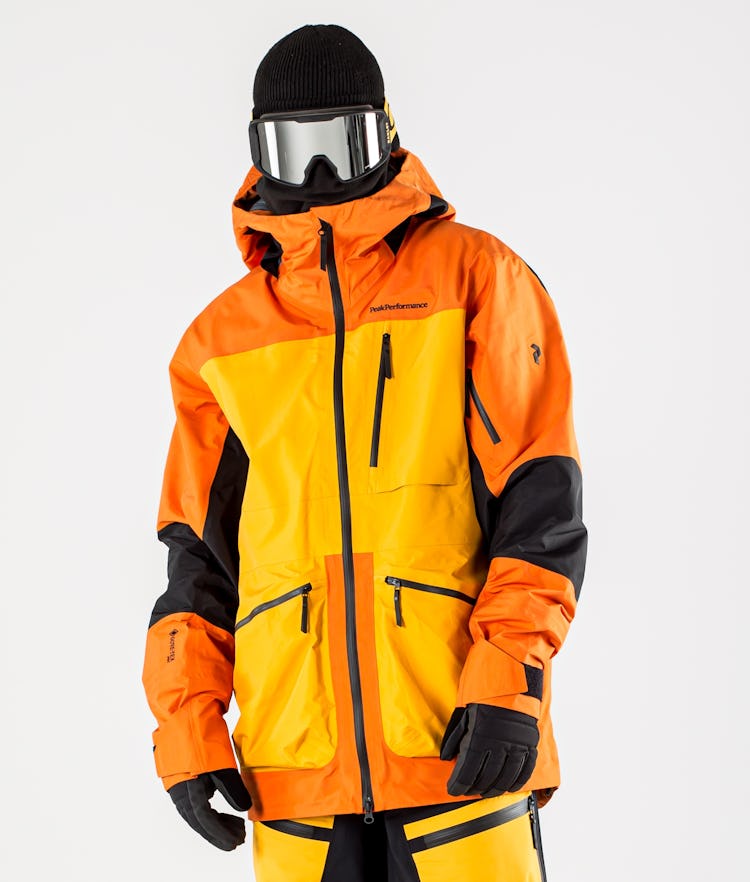 Peak Pro Skijakke Herre Orange Altitude - Orange Ridestore.com