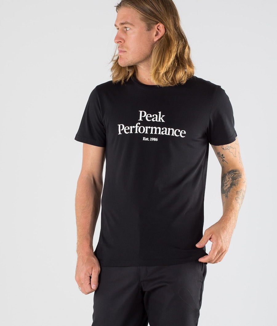 Peak Performance Original T-shirt Black