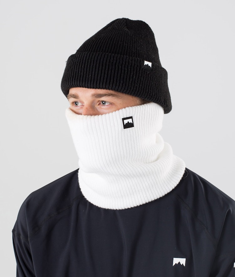Classic Knitted Facemask White, Image 1 of 2