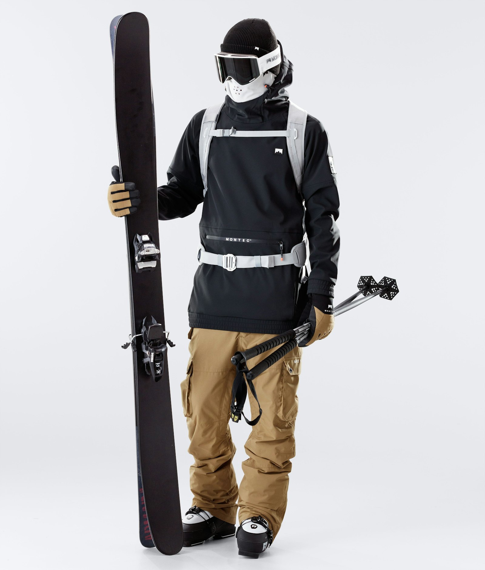 Montec Tempest 2020 Veste de Ski Homme Black