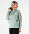Dope Copain Hoodie Dames Palm Faded Green