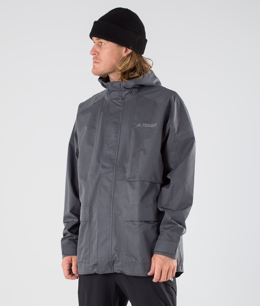 Adidas Terrex XPLR 2.5L R.R J Outdoorjacke D Grey Heather
