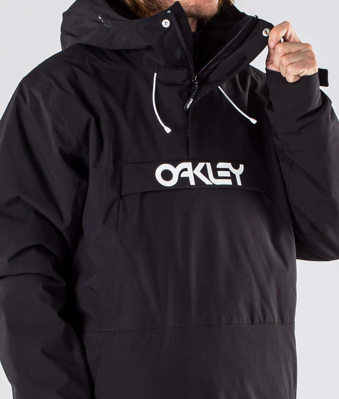 oakley block color anorak jacket