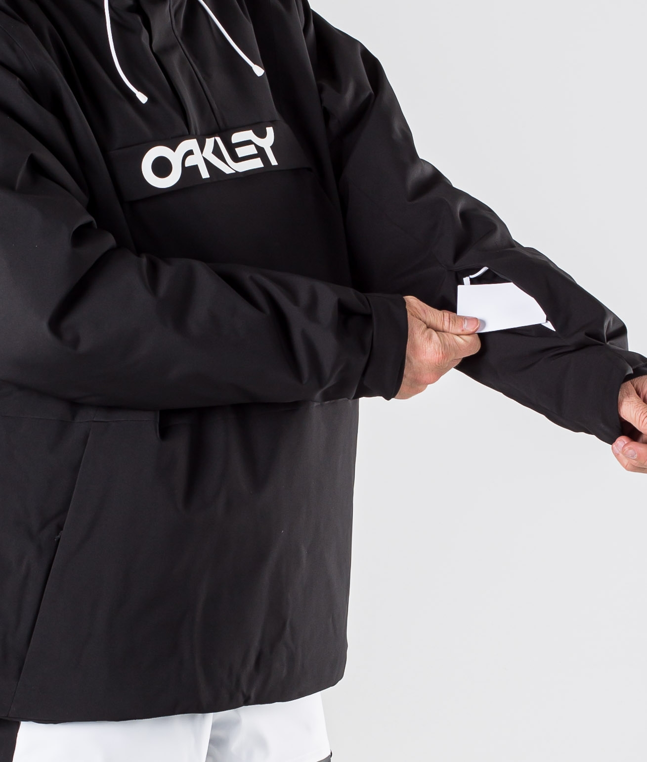 oakley block color anorak jacket