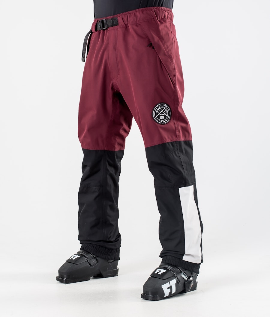 Dope Blizzard LE Skibroek Burgundy Multicolour