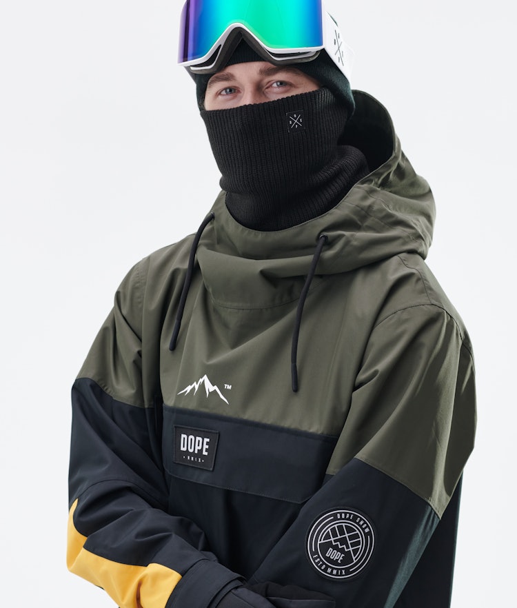 Dope Blizzard 2020 Veste Snowboard Homme Limited Edition Green Multicolour