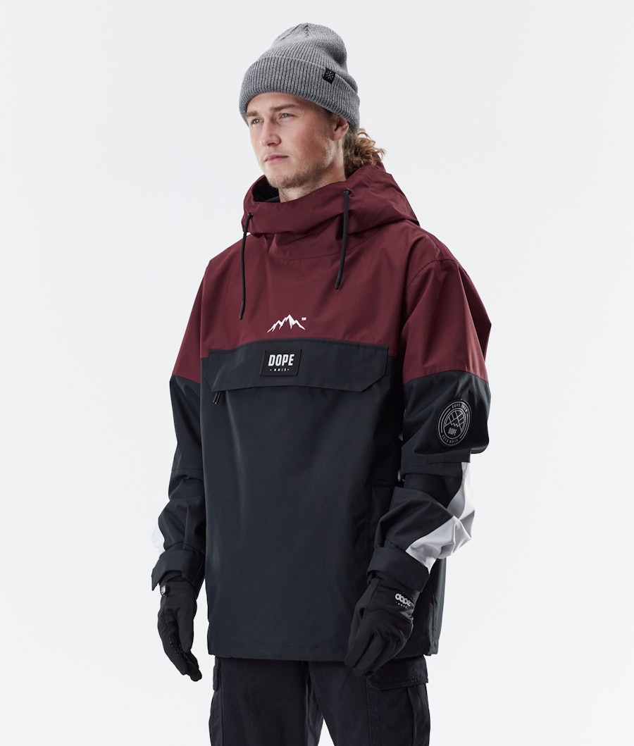 Dope Blizzard LE Veste D' hiver Burgundy Multicolour