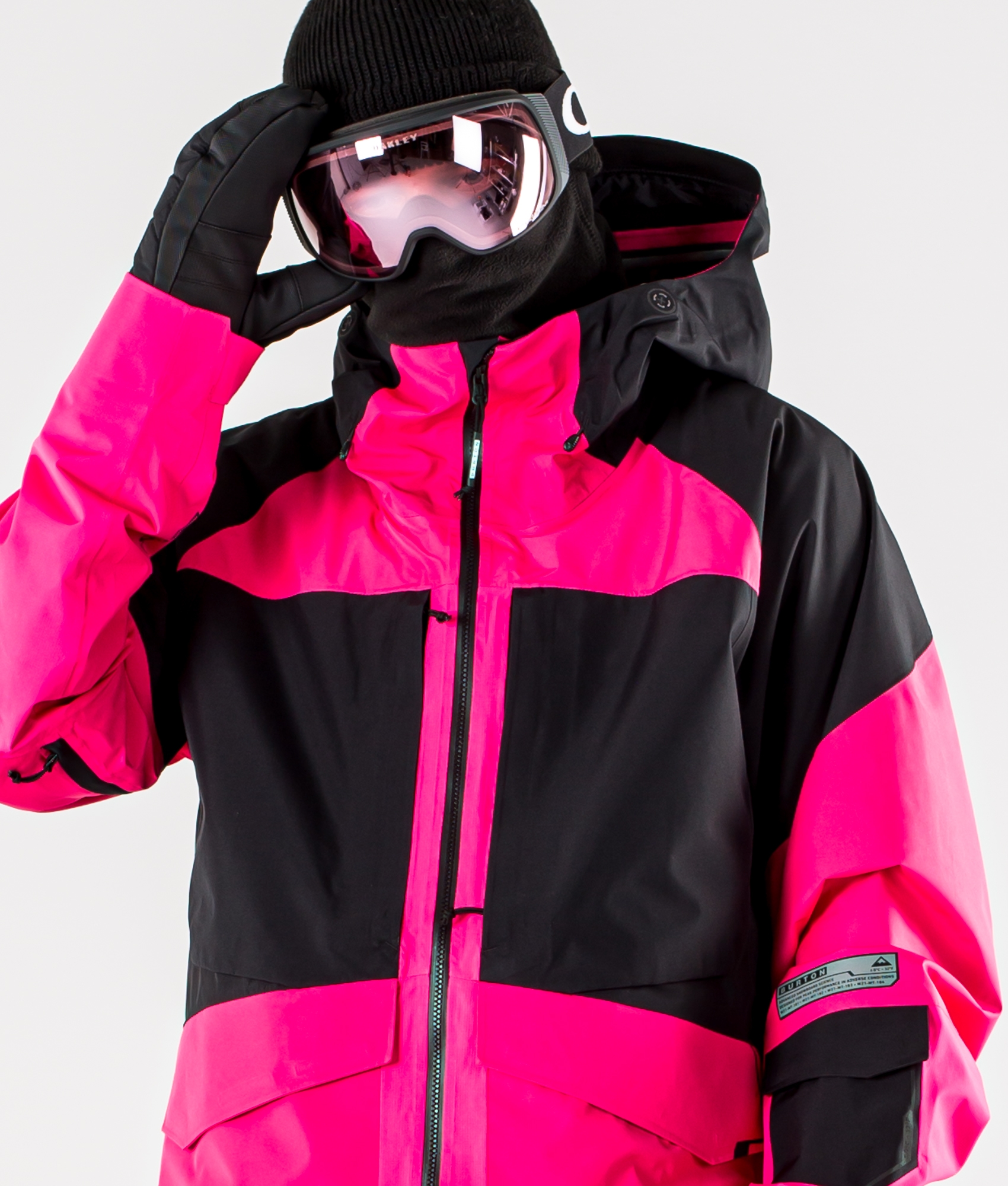 burton pink jacket
