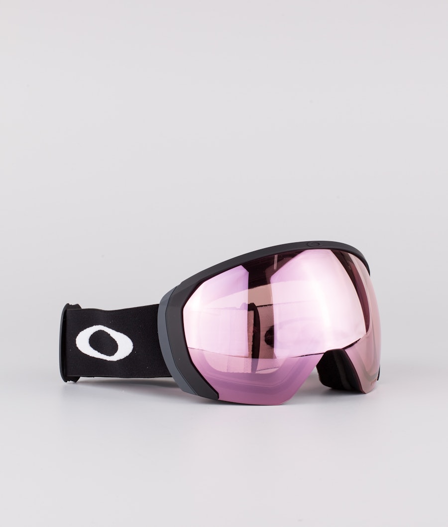 Oakley Flight Path L Laskettelulasit Matte Black With Prizm Snow Hi Pink Lens