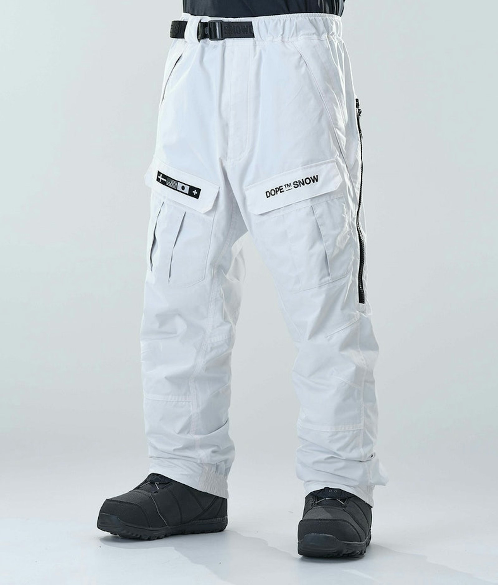 KB Antek Kalhoty na Snowboard Pánské White