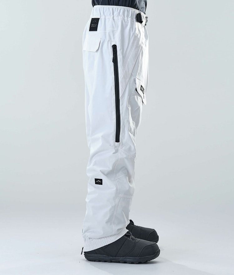 KB Antek Pantalon de Snowboard Homme White, Image 2 sur 5
