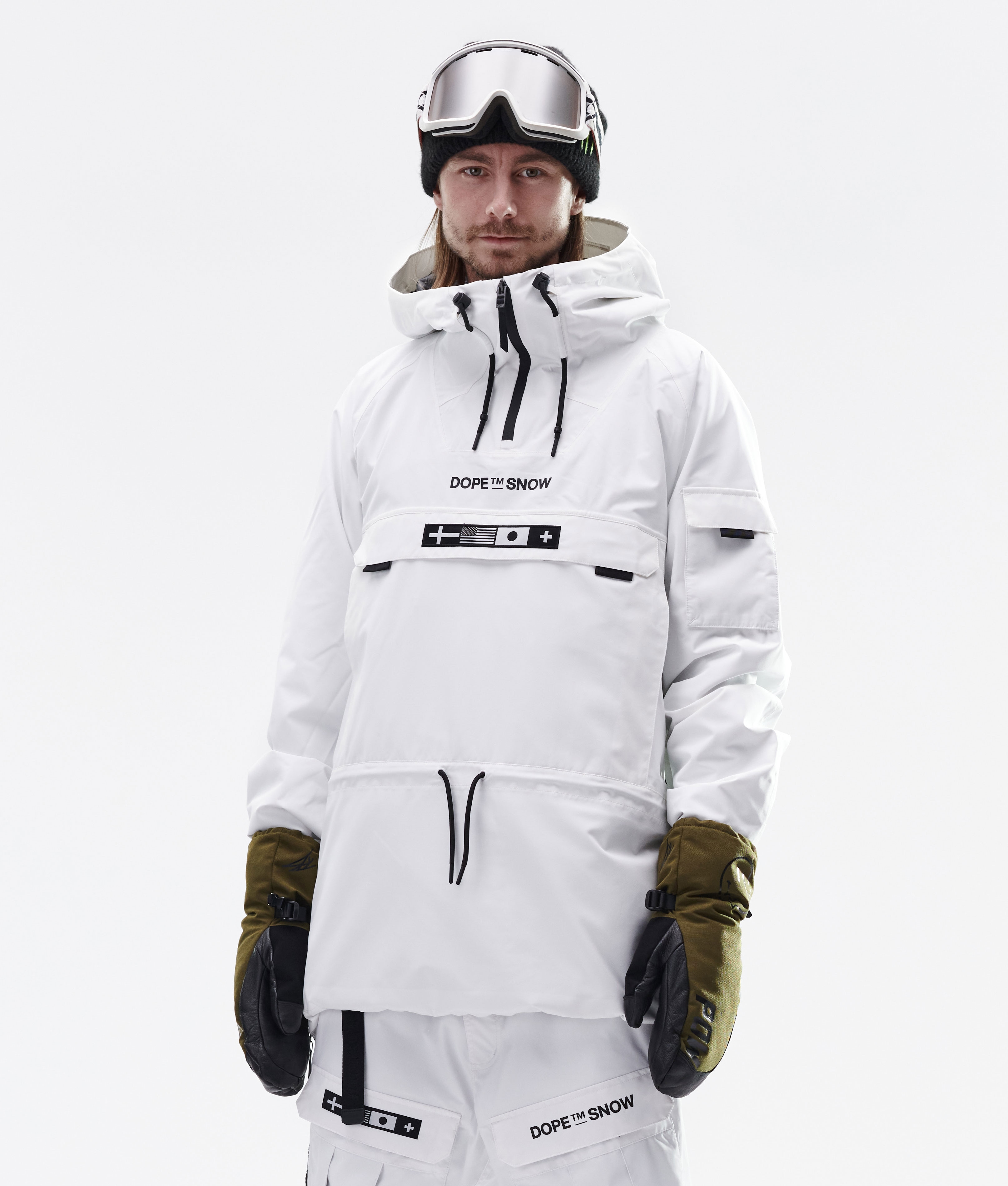 Dope KB Annok Snowboard Jacket Men White Dopesnow CA