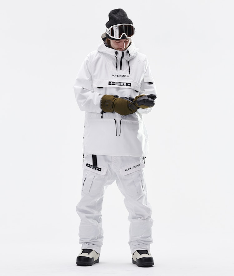KB Annok Snowboard Jacket Men White, Image 9 of 9