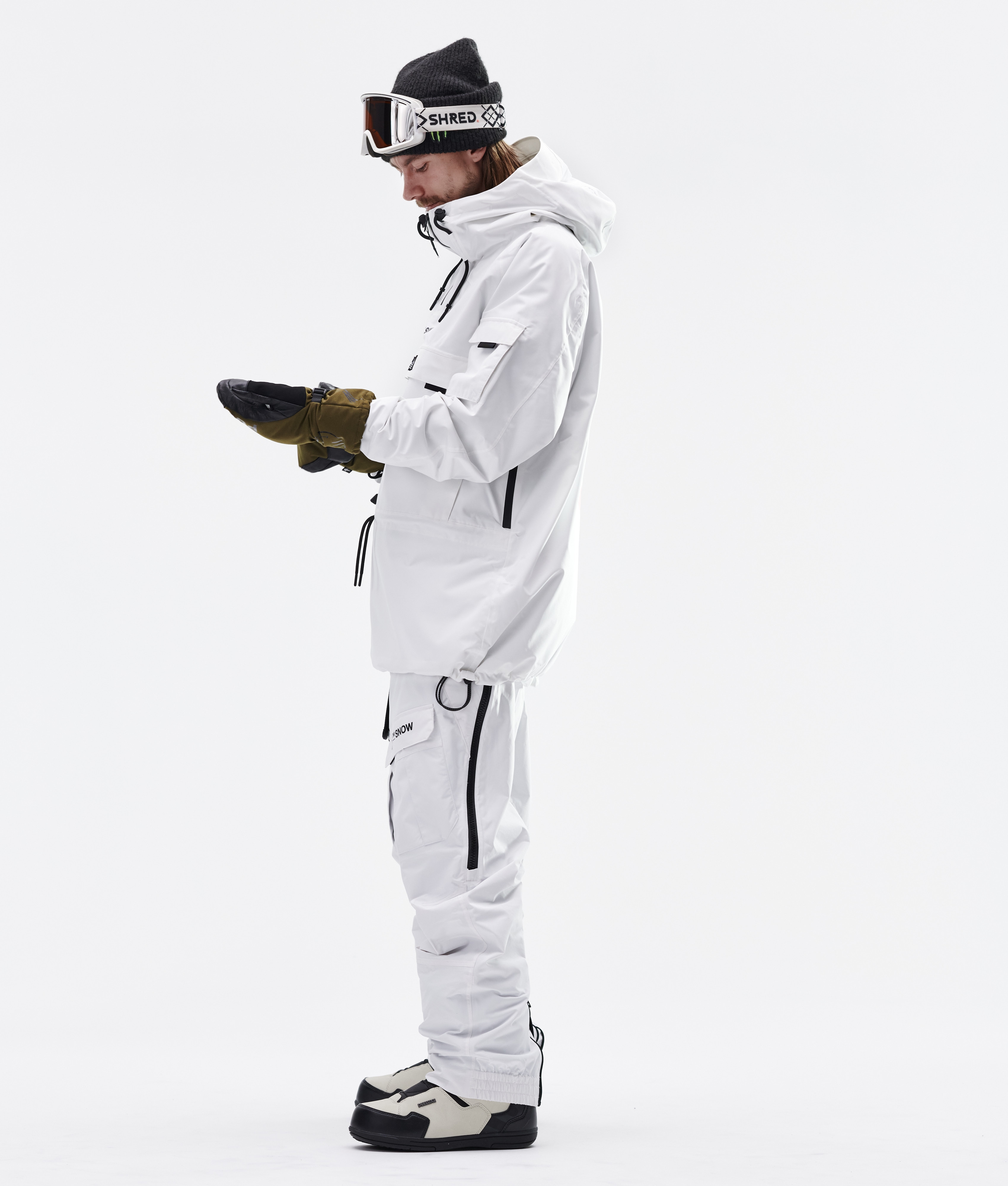 Dope KB Annok Men's Snowboard Jacket White