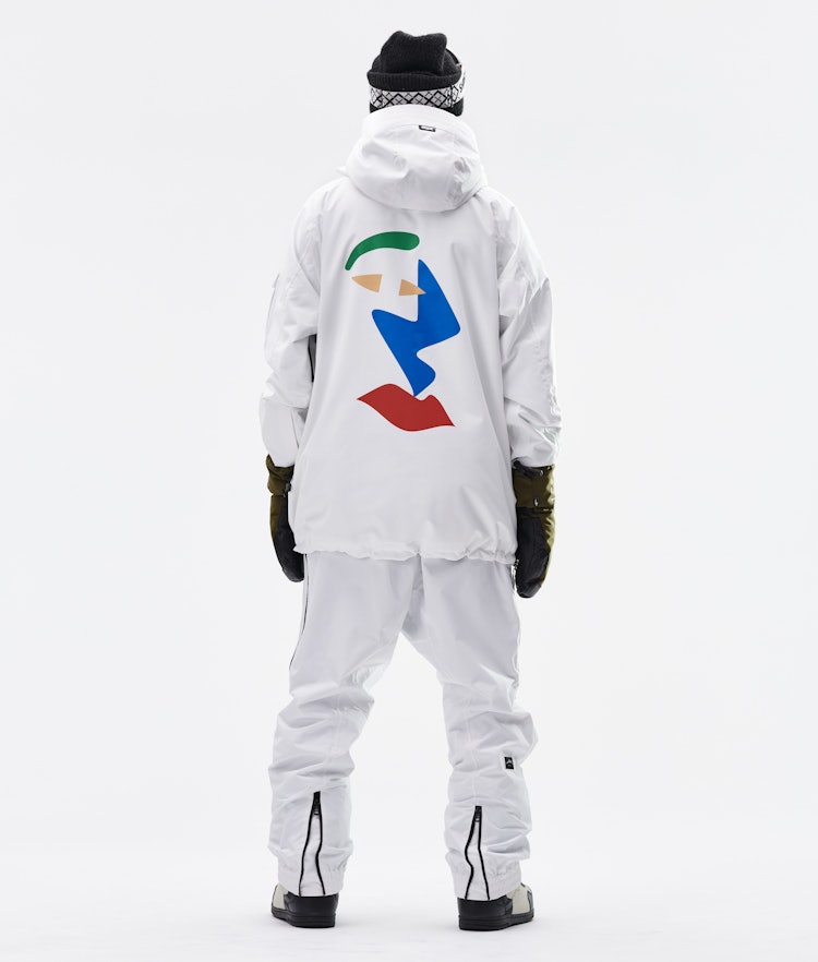 KB Annok Giacca Snowboard Uomo White, Immagine 6 di 9