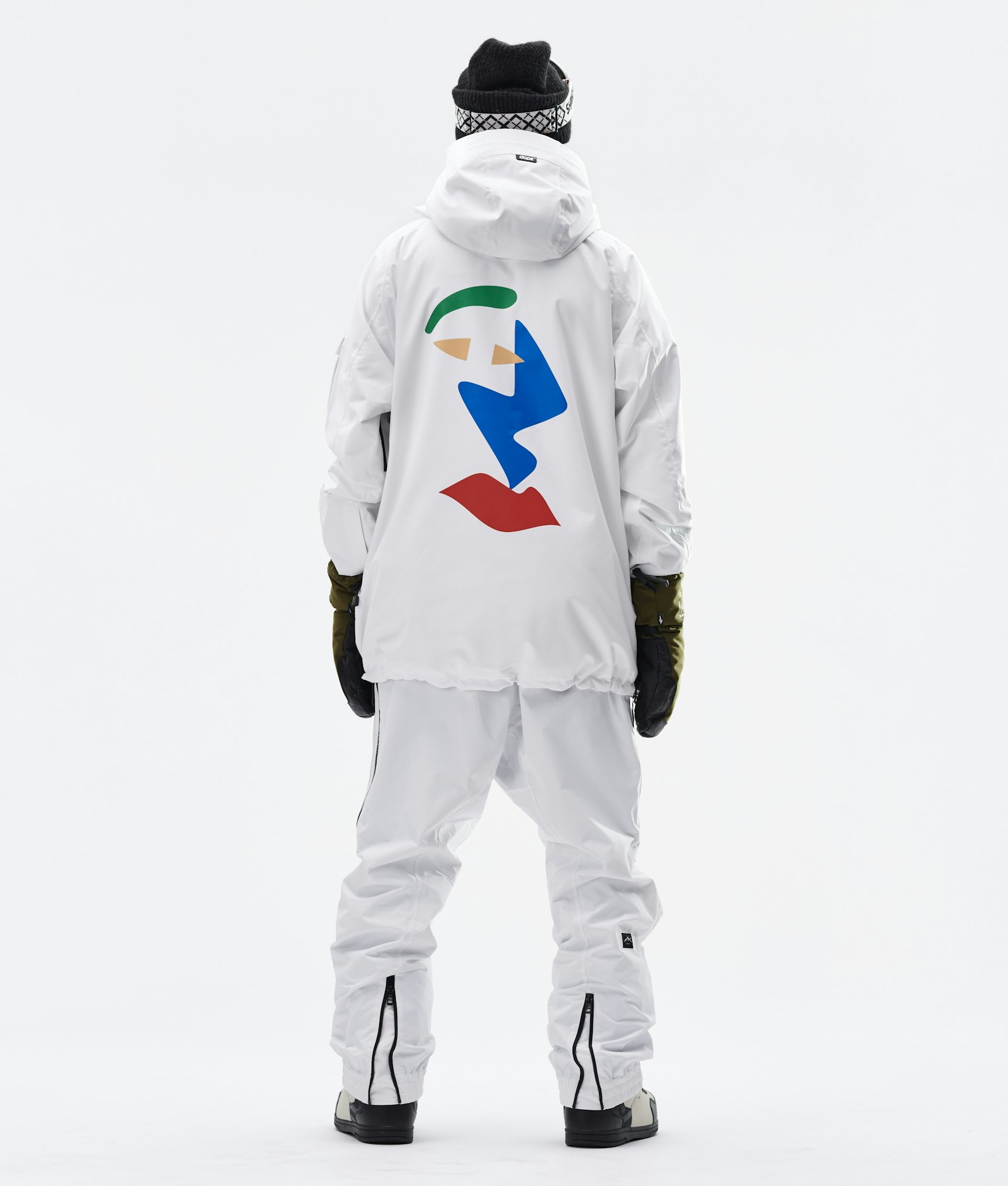 KB Annok Veste Snowboard Homme White, Image 6 sur 9