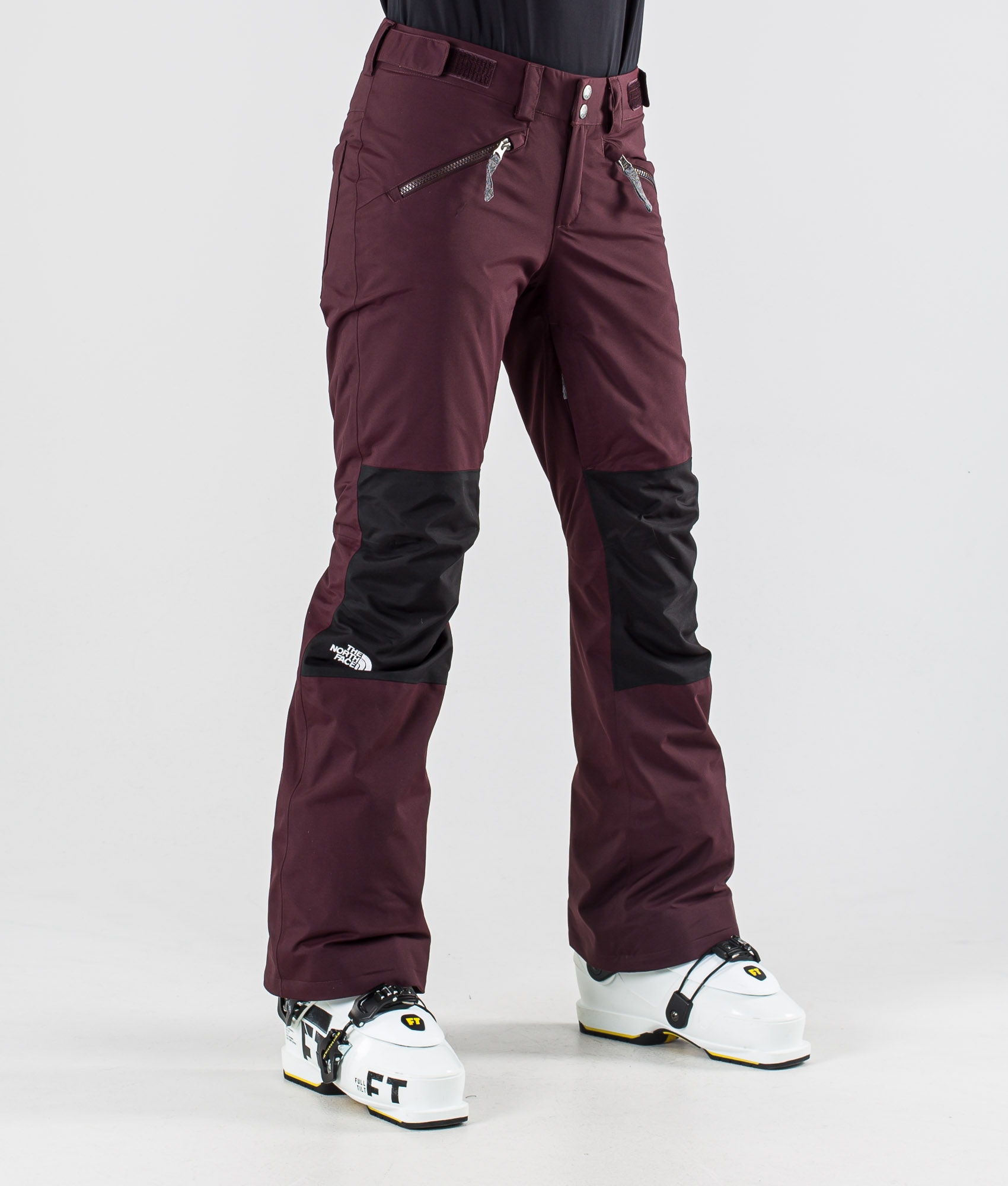 north face purple ski pants