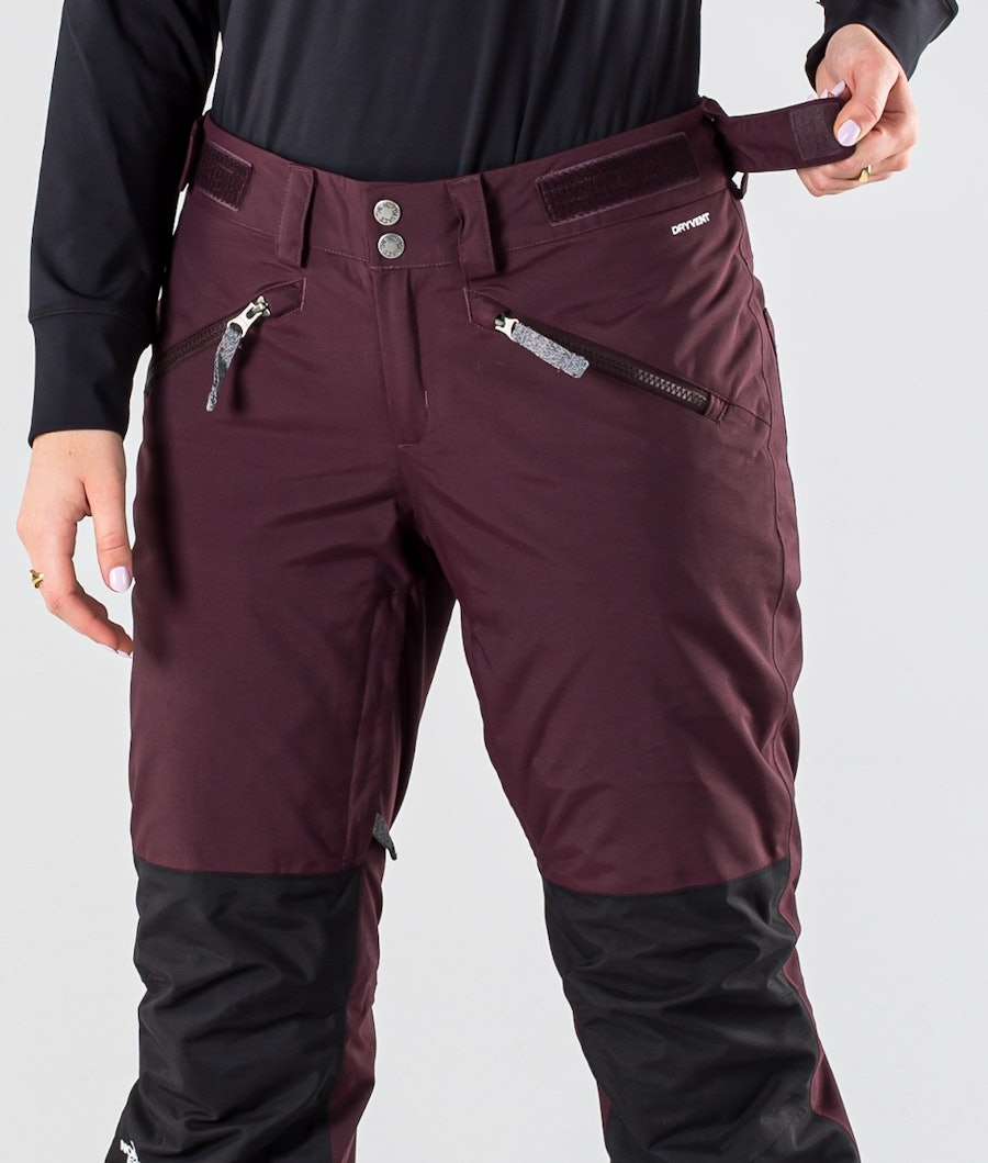 The North Face Aboutaday Pantalon de Snowboard Femme Root Brown/Tnf Black