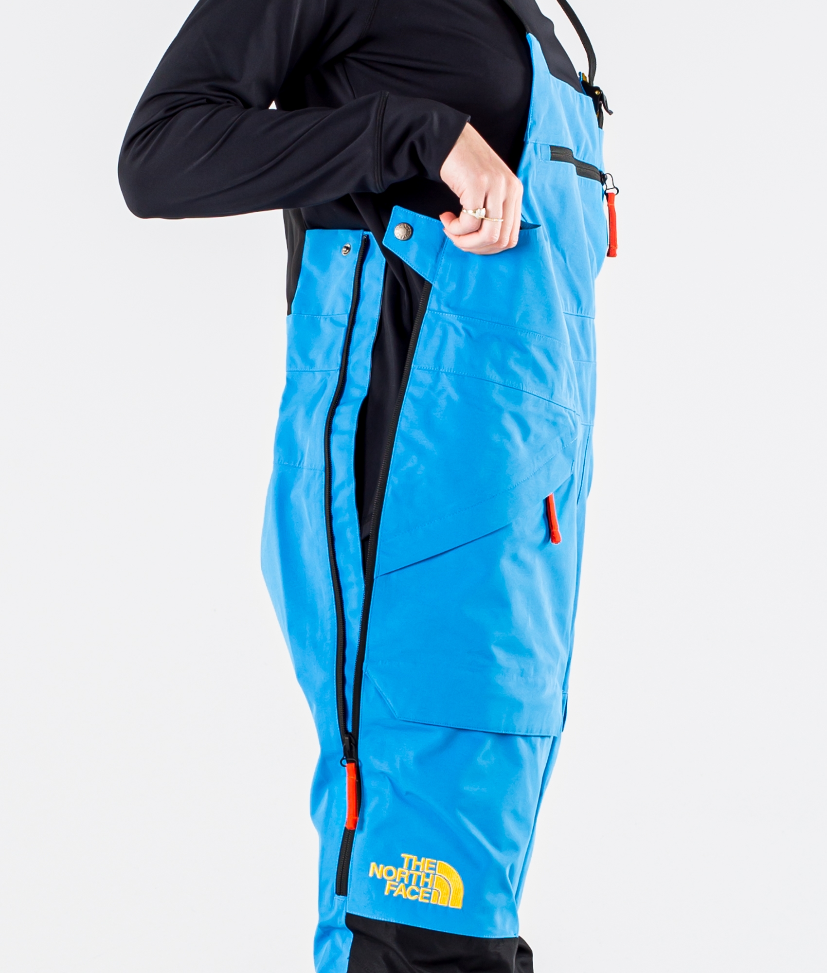 The North Face Team Kit Pantaloni Snowboard Clear Lake Blue/Summit Gold |  Ridestore.com