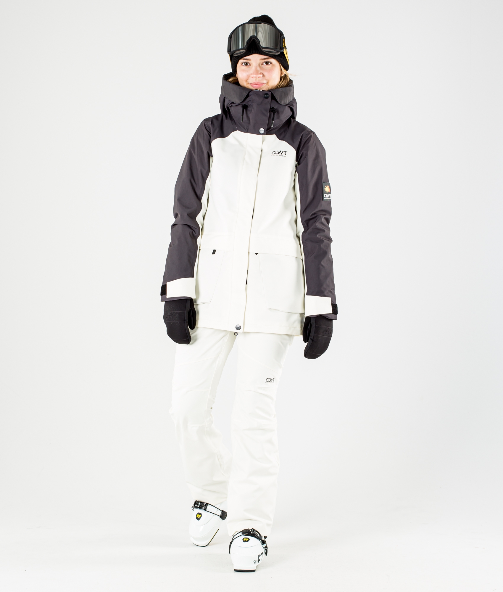 off white snowboard jacket