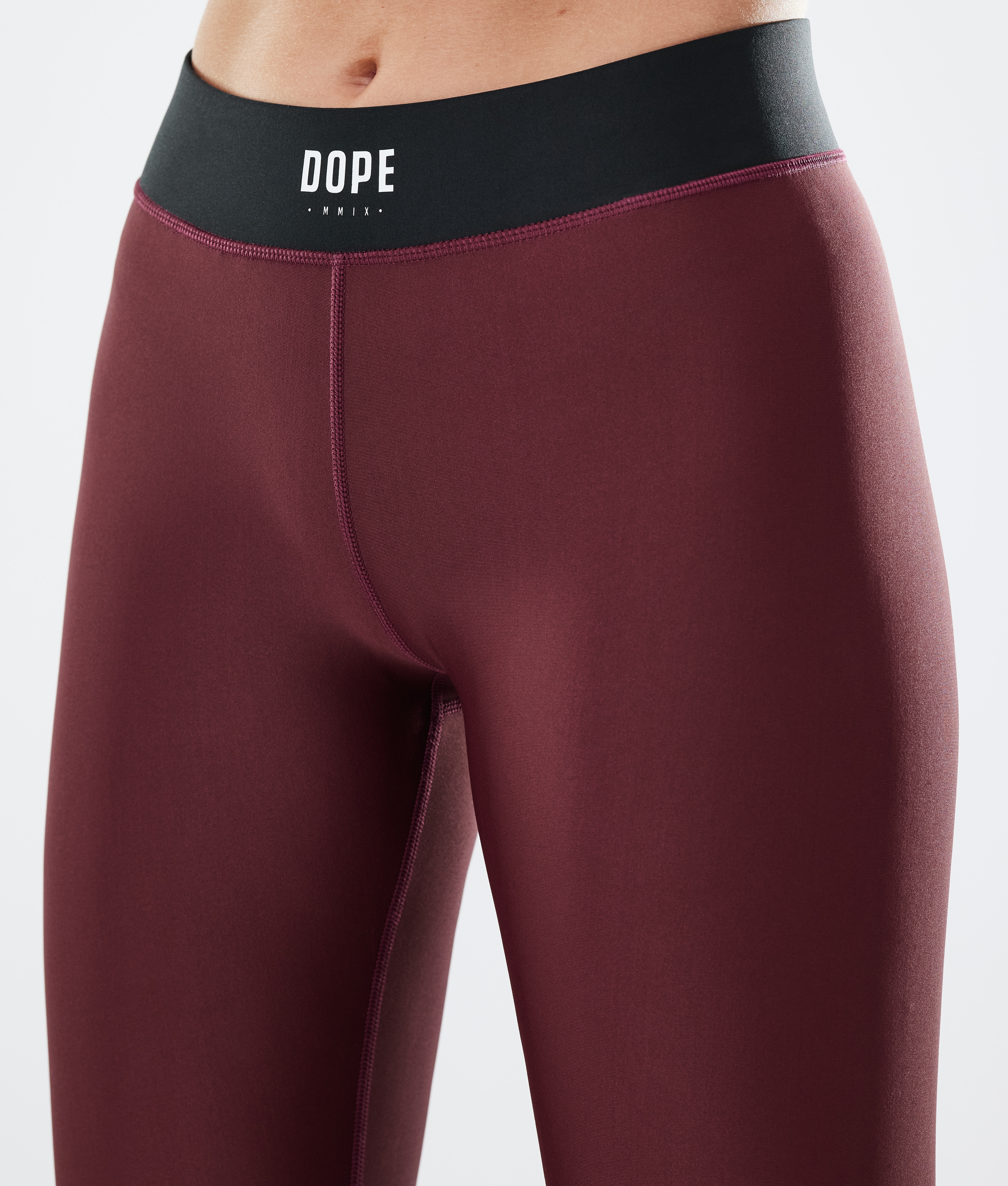 Dope Razor Leggings Mujer Burgundy Color Burdeos Dopesnow