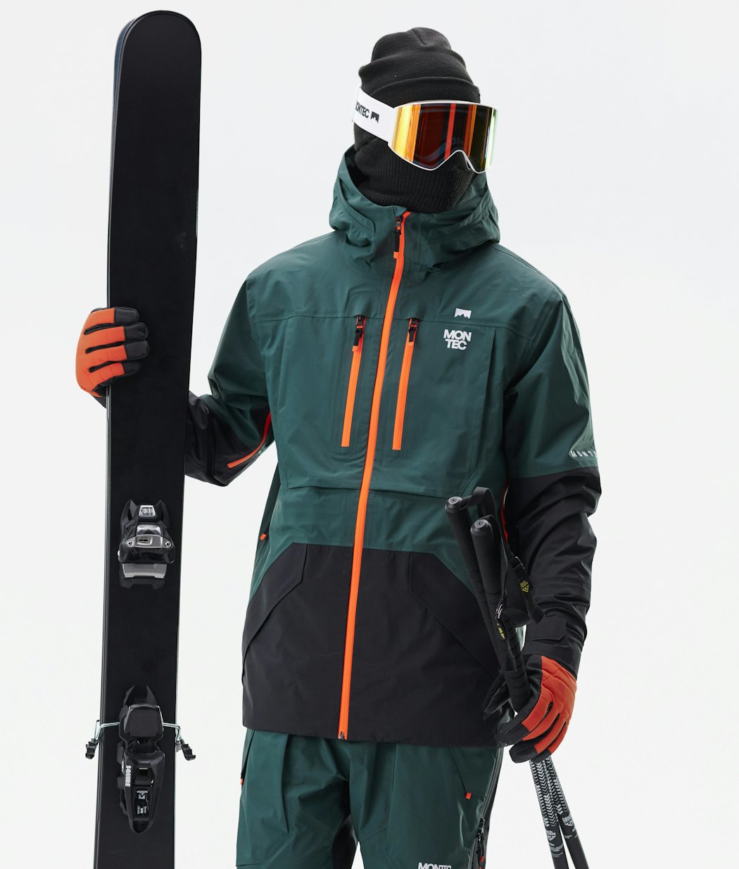 Montec Fenix 3L Ski jas Heren Dark Atlantic Black