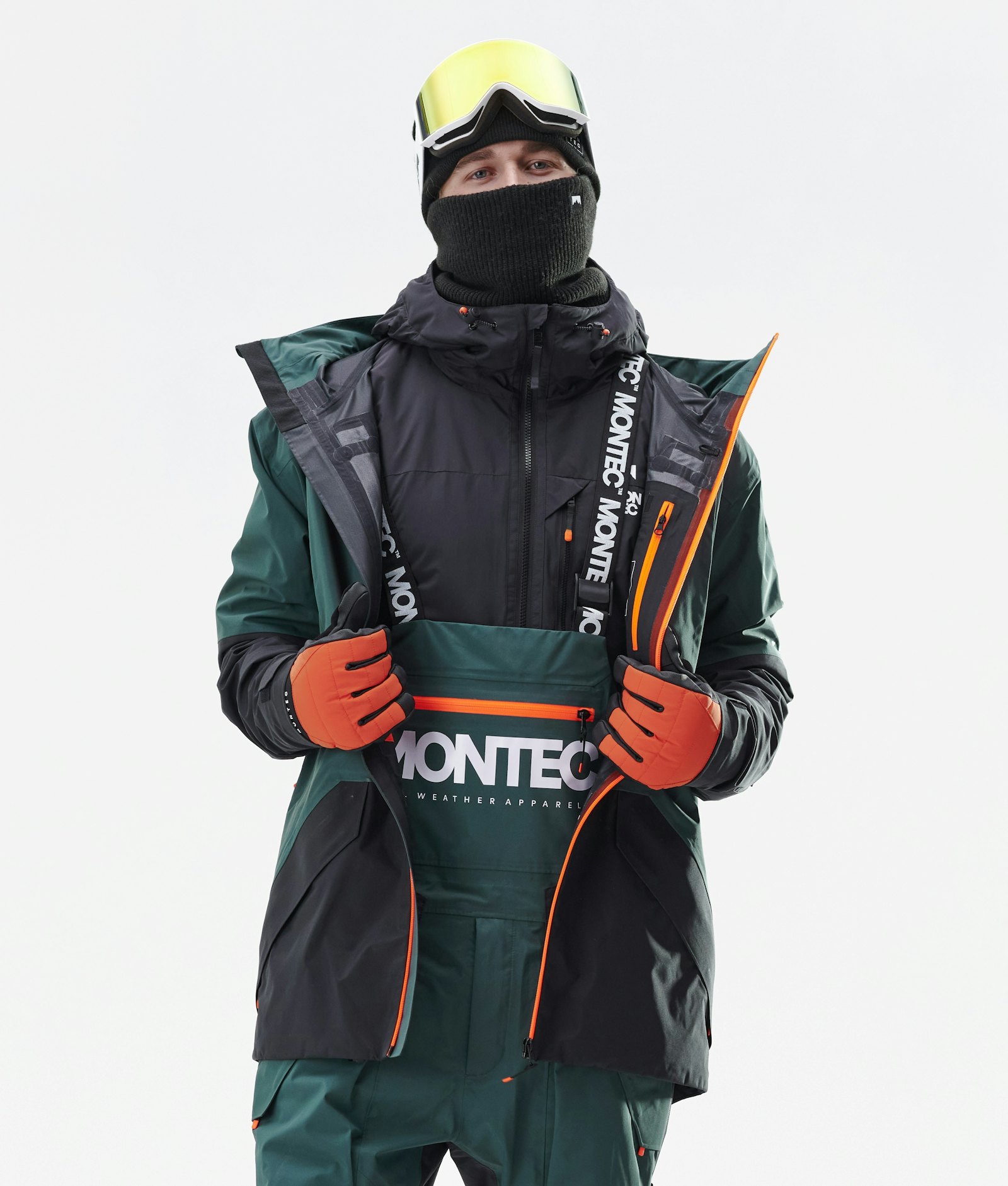 Montec Fenix 3L Veste de Ski Homme Dark Atlantic/Black