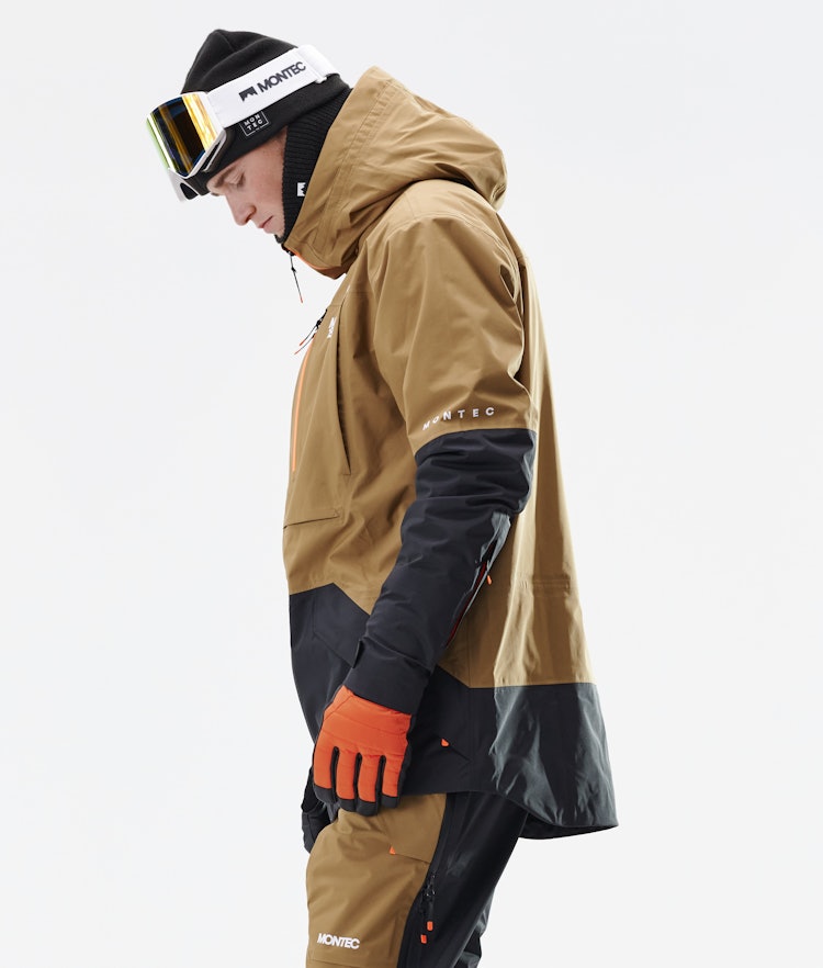 Fenix 3L Ski Jacket Men Gold/Black, Image 3 of 8